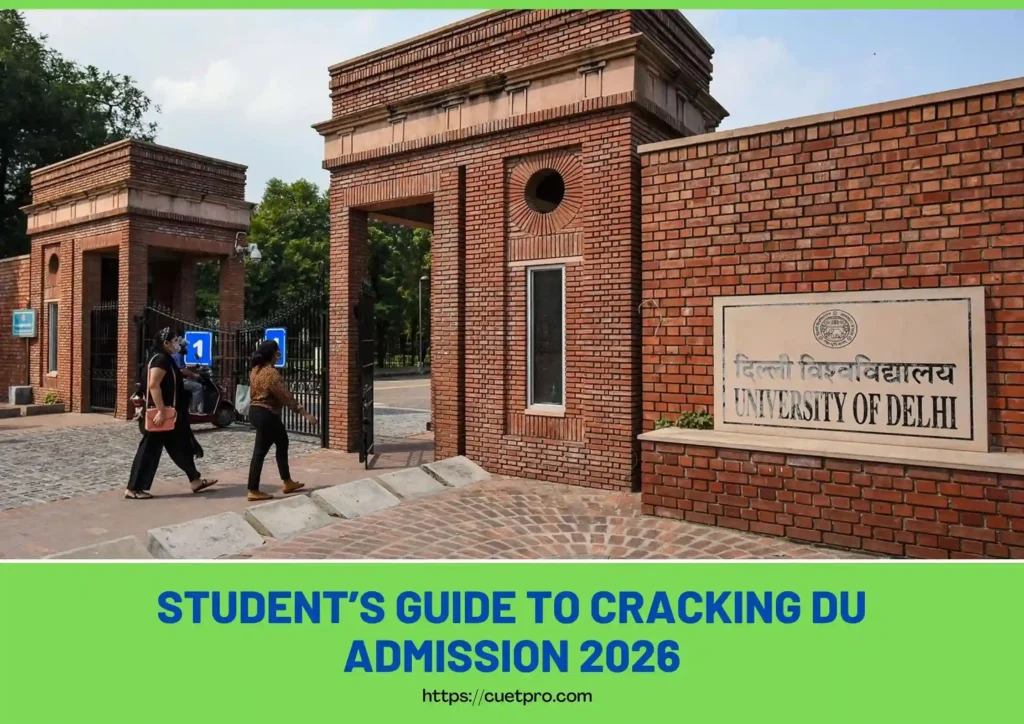 Student’s Guide to Cracking DU Admission 2026