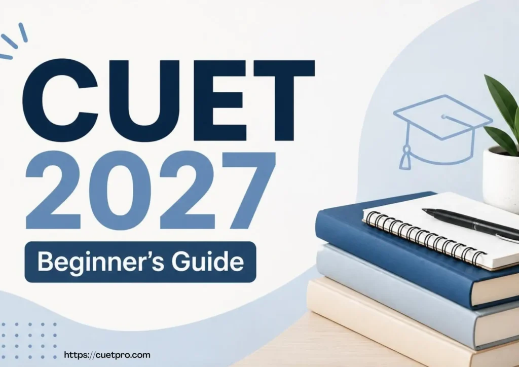 CUET 2027 Beginner Guide
